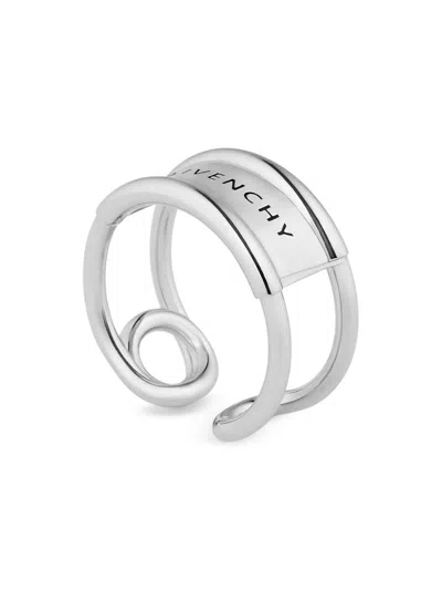 Givenchy Pin Ring In Metal In Silver