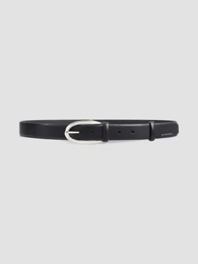 Givenchy Men's Pinch Belt In Leather In Black