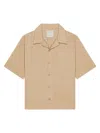 GIVENCHY MEN'S PLAGE BOXY FIT SHIRT IN 4G COTTON