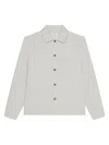 GIVENCHY MEN'S PLAGE OVERSHIRT IN DOUBLE FACE WOOL