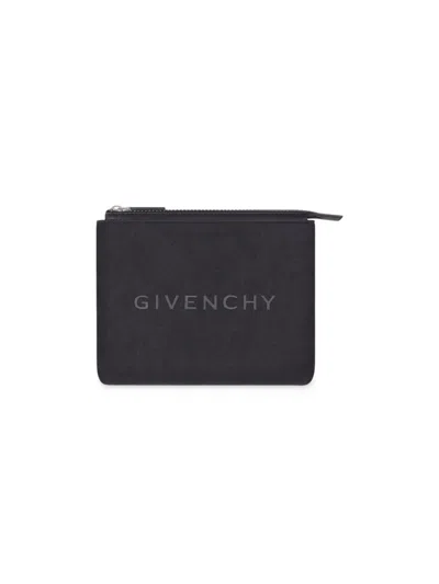 Givenchy Men's Plage Travel Pouch In Canvas In Black