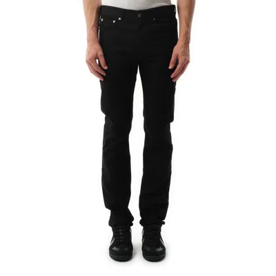 Givenchy Men's Pocket Stud Jeans In Black