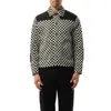 Givenchy Men's Podium Cb Bomber Jacket In Black/white
