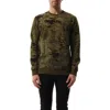 Givenchy Men's Podium Dollar Sweatshirt In Khaki