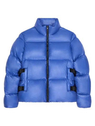 GIVENCHY MEN'S PUFFER JACKET WITH BUCKLES
