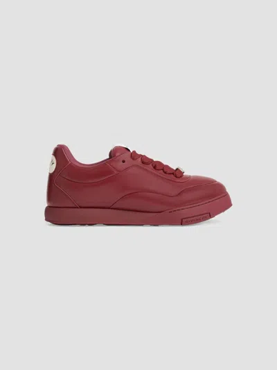 Givenchy Men's Puffy Yard Sneakers In Nappa Leather In Red