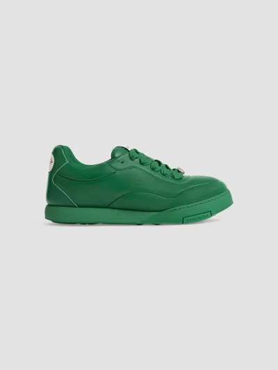 Givenchy Men's Puffy Yard Sneakers In Nappa Leather In Green