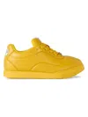 Givenchy Puffy Yard Sneakers In Nappa Leather In Yellow