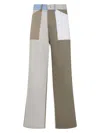 Givenchy Patchwork Straight-leg Jeans In Multi