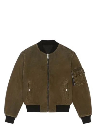 GIVENCHY MEN'S REVERSIBLE BOMBER JACKET