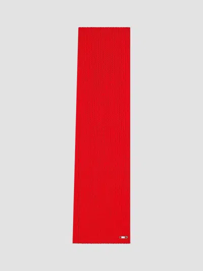 Givenchy Scarf In Wool With Pin In Red