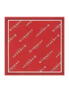 Givenchy Men's Shadow Square In Silk In Red