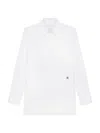 Givenchy Men's Shirt In Poplin In White