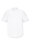 Givenchy Collared Short-sleeve Shirt In White