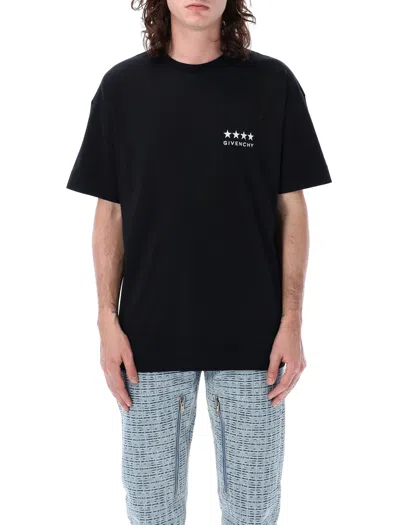 Givenchy Men's Short Sleeve Base T-shirt With 4g Logo Print By  In Black