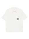 Givenchy Men Short Sleeve Shirt In White