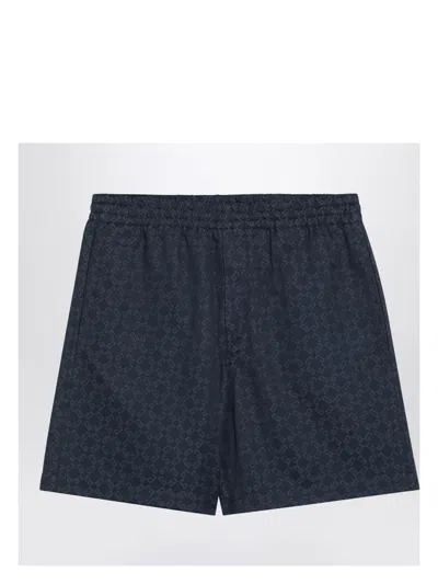 Givenchy Men's Shorts In Greyblue