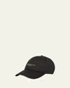 Givenchy Black Logo Baseball Hat In Black