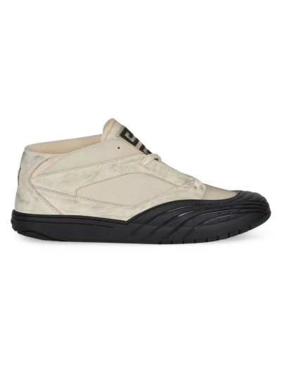 GIVENCHY MEN'S SKATE SNEAKERS IN NUBUCK AND SYNTHETIC FIBER
