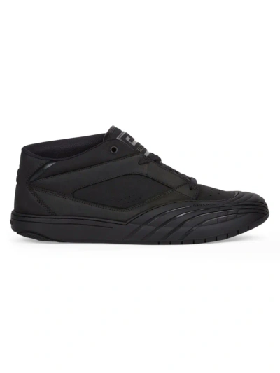 Givenchy Skate Sneakers In Nubuck And Synthetic Fiber In Black