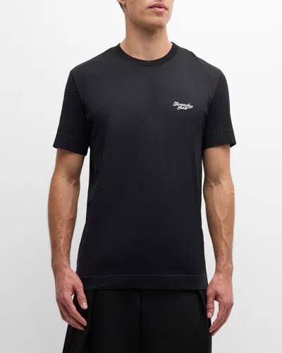 Givenchy Black Slim-fit T-shirt In 001 Black