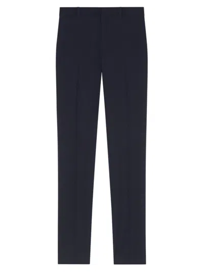 Givenchy Men's Slim Fit Pants In Wool In Blue