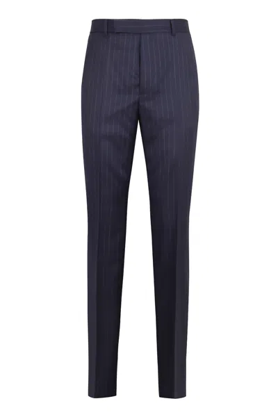 GIVENCHY MEN'S SLIM FIT TAILORED TROUSERS