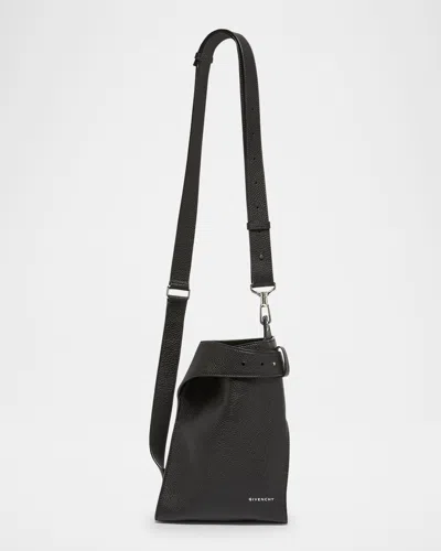 Givenchy Men's Small Belted Leather Crossbody Bag