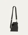 Givenchy Men's Small Belted Leather Crossbody Bag