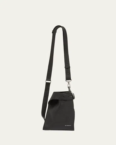 Givenchy Men's Small Belted Leather Crossbody Bag