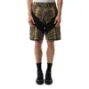 Givenchy Men's Snake Print Bermuda Shorts In Beige