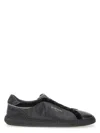 Givenchy Black Leather G Move Sneakers In Black