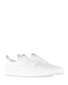Givenchy Stylish Sneakers With Pull Tab And Round Toe In White
