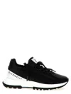 Givenchy Spectre Runner Leather Sneakers With 4g Side Zip Detail In Multi