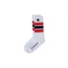 Givenchy Men's Star Socks In Wht/red