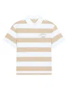 Givenchy Ss Striped Polo In Brown