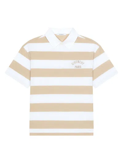 Givenchy Ss Striped Polo In Multi