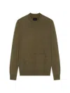GIVENCHY MEN'S SWEATER IN WOOL AND CASHMERE