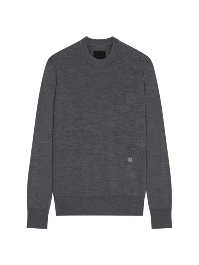 Givenchy Men's Jumper In Wool And Cashmere In Medium Grey