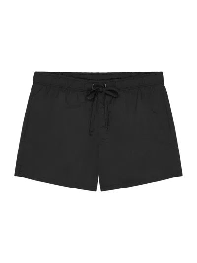 Givenchy Men's Swim Shorts With Paris Embroidery In Black