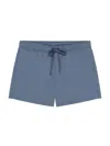 Givenchy Men's Swim Shorts With Paris Embroidery In Blue