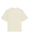 Givenchy Men's T-shirt In 4g Cotton Towelling In Ivory