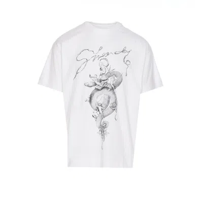Givenchy Men T-shirt In White