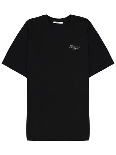 Givenchy Men T-shirt With Logo In Black