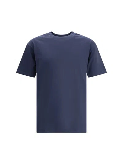 Givenchy Men T-shirt With Logo Printed On The Back In Blue