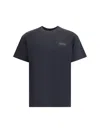 Givenchy T-shirt With Logoed Patch In Gray