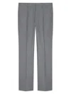 Givenchy Tailored Pants In Flannel In Gray