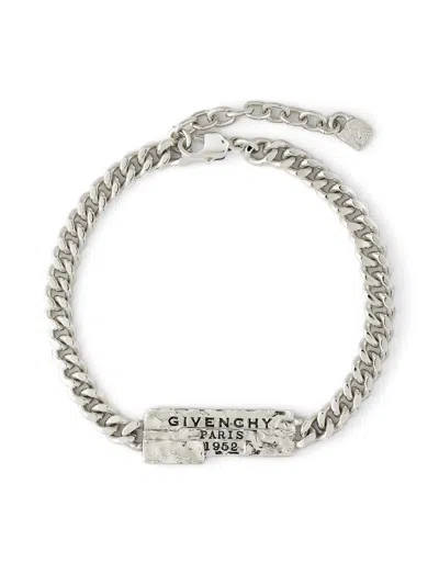 Givenchy Men's Tape Bracelet In Metal And Enamel