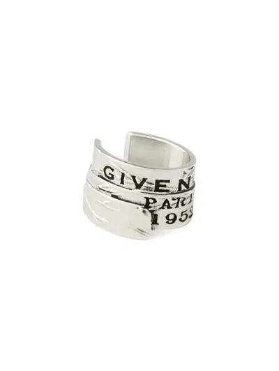Givenchy Men's Tape Earcuff In Metal And Enamel