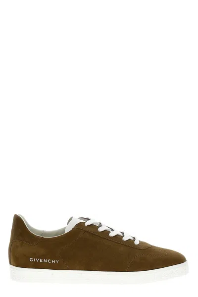 Givenchy Town Sneakers Beige In Cream